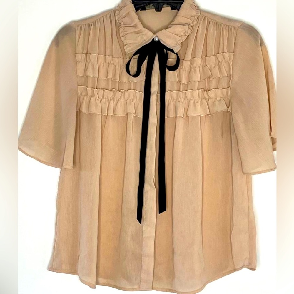 Zara Basics blouse.